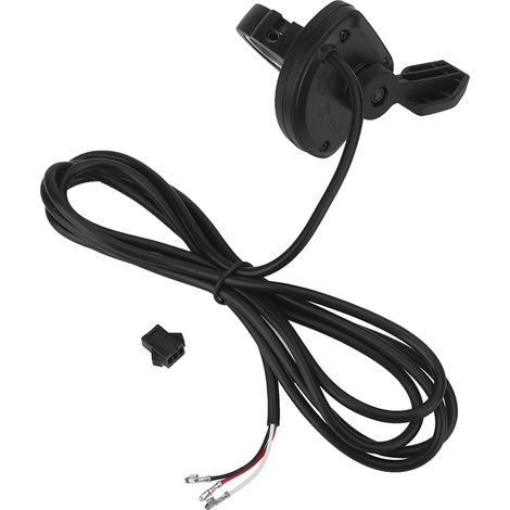Accélérateur à pouce pour guidon gauche, gâchette de poignée pour vélo électrique scooter e-bike (main gauche) (1/5)