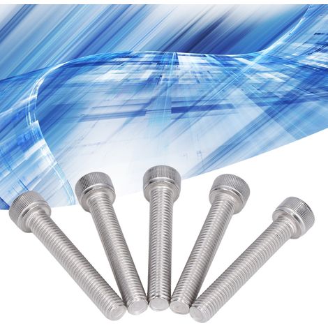 Vente par lots de 50 : vis à cuvette cylindriques M81,25 à filetage grossier et finition lisse (1/5)