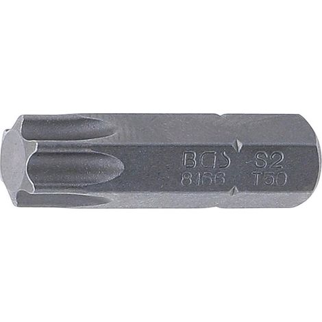 Embout T50 Torx 8 mm x 30 mm - Profil T, Haute Précision - Acier - D-Work