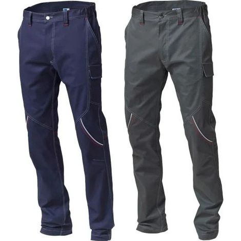 Pantalones de Trabajo de Invierno Boston Gris XXL Neri Safety