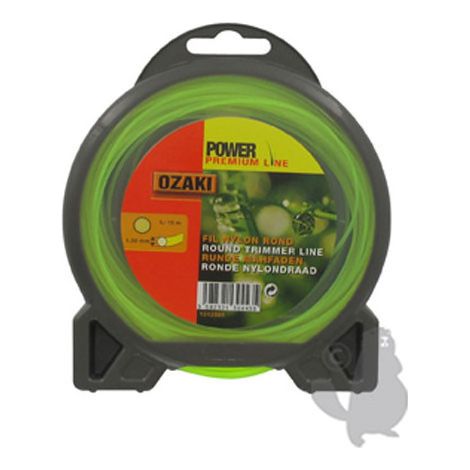 Funda de nailon redonda Ozaki Premium - Longitud: 15 m, ø: 1,30 mm