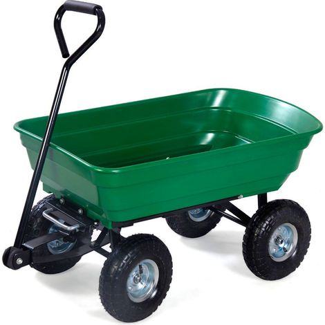 Herzberg hg 8028 50 50 liter schubkarren muldenkipper