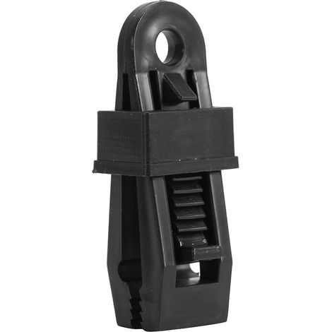 Set mit 6 hochfesten Zeltclips aus Kunststoff, robust und abschließbar, ideal für Camping im Freien. (1/5)