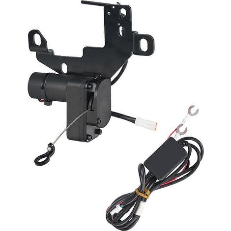 Serrure électrique à fermeture amortie pour boîte de roue de secours avant Tesla Model Y 2021-2023 - Adsorption automatique - Installation facile (1/5)