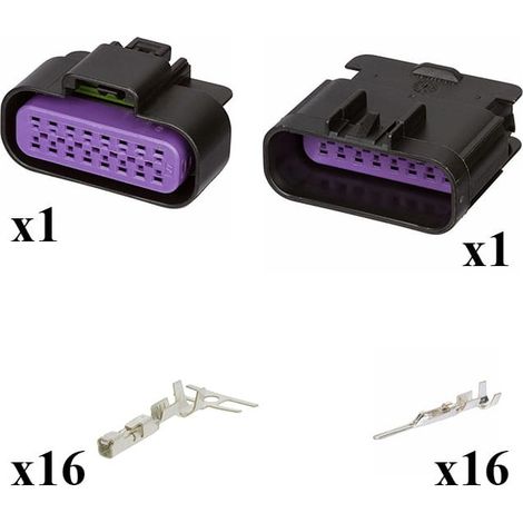 Kit Connecteur GT 150 series Mâle femelle 16 Voies