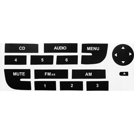 Adesivi riparazione PER radio fiat grande punto II 2 (1/5)