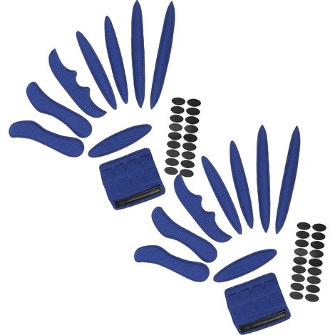 SK202 Antikollisionspolster-Set für E-Bike-Helme, Schaumstoffeinlage, Klettverschluss (1/5)
