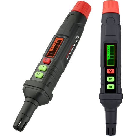 Détecteur de gaz portable de type stylo Outil de détection de fuite combustible Fonction d'alarme sonore Détection de fuite de gaz méthane propane Détecteur de sécurité à domicile pour tous les types (1/5)