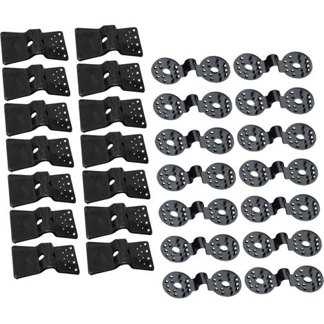 Lot de 30 Pinces de Fixation pour Filet D’ombre Agricole, Clips Réutilisables pour Serrage et Jardin, Boucles en Maille Résistantes, Fixation Pare-soleil Polyvalente, Accessoires (1/5)