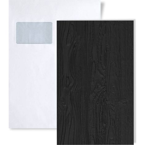 1 ÉCHANTILLON S-24949 WallFace DAKOTA Graphite Black STRUCTURE Collection  ÉCHANTILLON Panneau mural au format A5