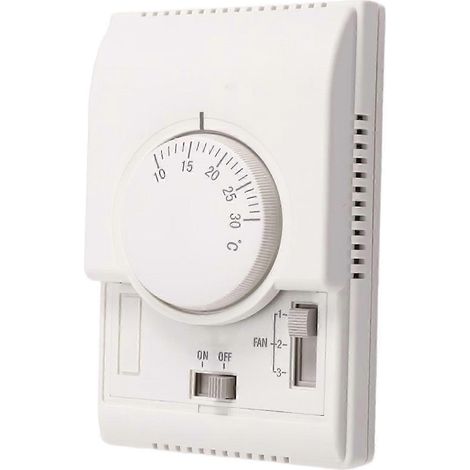 Thermostat de climatiseur central Honeywell T6373A1108, panneau de commande mural pour climatisation simple, AH (1/5)