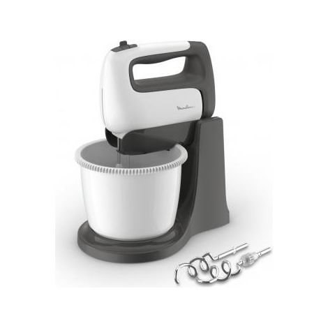 Moulinex HM4641 Küchenmaschine Weiß/Grau 2,5 L
