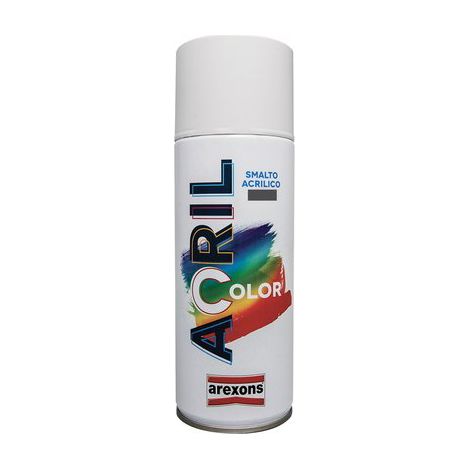 SMALTO SPRAY ACRIL COLOR AREXONS - GRIGIO ANTRACITE OPACO RAL 7016 ML 400- 6 pezzi