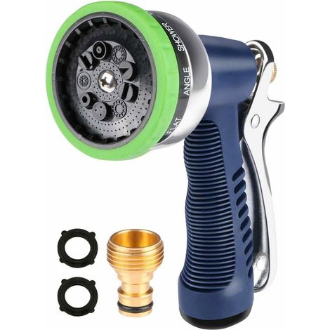 Piet d'arrosage, Piet de pulvérisation de Douche de Main de Jardin, Piet d'arrosage Pulvérisateur à Main d'arrosage Arroseur Irrigator pour arroser la pelouse, Lavage de (1/5)