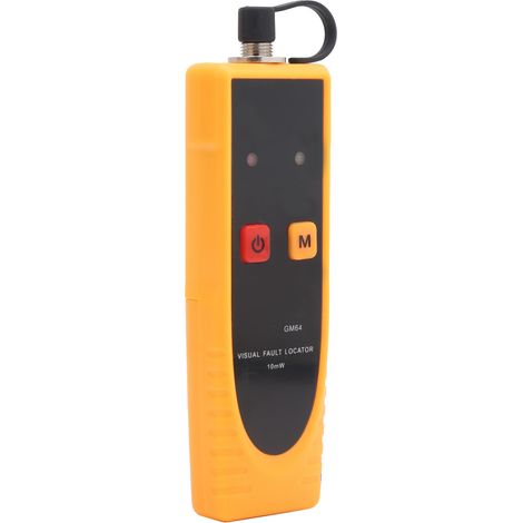 Testeur de câble fibre optique GM64 10mW, localisateur visuel de défaut à lumière rouge, portable avec accessoire (1/5)