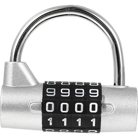 à combinaison à 4 chiffres petit cadenas de sécurité en