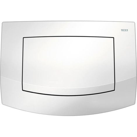 Tece TECEambia - Commande de chasse d'eau, blanc 9240140 (1/2)