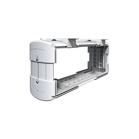 Supporto Dataflex Desk 100 bianco per computer da scrivania (1/2)