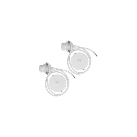 2x câble électrique pour lampe - Câble avec douille E27 et anneau de fixation - Suspension pour luminaire de plafond (1/5)
