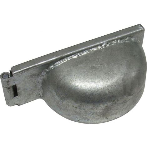Padlock Protector Hasp and Staple Left Hand Galvanised (Safety Protection Weather Cover)