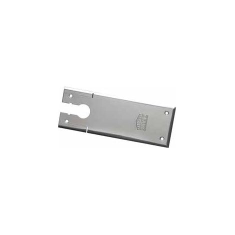 Standard-Abdeckplatte 285x105 mm SEVAX gebürsteter Edelstahl - SN313925
