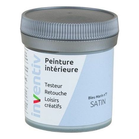 Testeur Peinture Intérieure Satin Bleu Marin 7 - INVENTIV