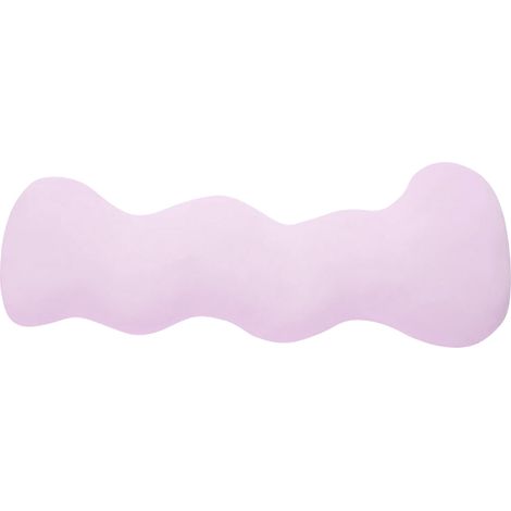 1 almohada corporal extralarga, de espuma viscoelástica triturada y tejido sedoso, para adultos. (1/5)