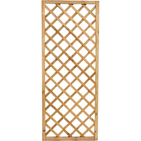 Brise vue en bois de pin imprégné 60xH180 cm – Système modulaire pour jardins et terrasses – Section 44x44 mm – Durable en autoclave – Wellton Sp.Zo.O.