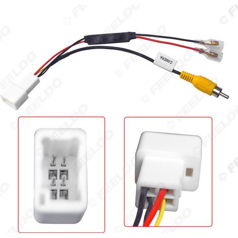 Compatible avec 12 modèles Mazda CX-5 : câble de mise à niveau de la caméra de recul, câble de conversion de caméra de recul embarquée.