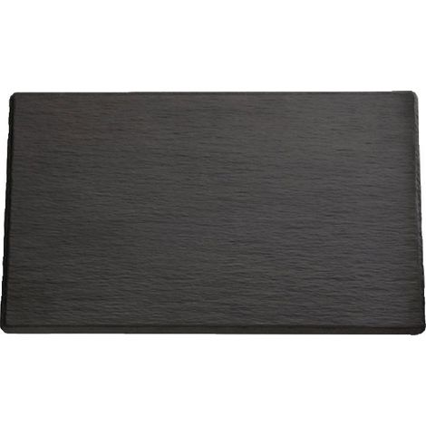 Plateau en mélamine imitation ardoise APS GN 1/2 (1/2)