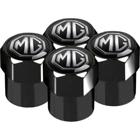 4-Piece Car Valve Cap Set for MG, Tire Valve, Metal Valve Cap, Corrosion Resistant Dustproof Cap Accessories (1/5)