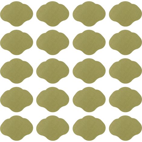 20 pièces Patchs d'Absinthe Drainage Lymphatique Réduction Douleurs Raffermissement Peau Sans Additifs Autocollants Ventre (1/5)