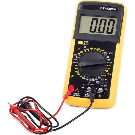 Multimètre numérique DT9205A - Instruments de mesure