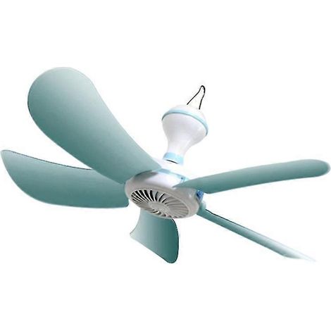 5 Deckenventilatoren, Mini, leise, 400 mm, energiesparend, hohe Lautstärke, elektrischer Ventilator für Wohnheime mit Ind (1/5)