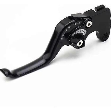 Convient aux modèles Kawasaki, Honda, Suzuki, Yamaha, Wuji, Huanglong, Qianjiang, Ducati embrayage court athlétique à deux doigts modifié (embrayage simple noir). (1/5)