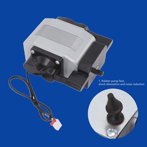 Pompe à oxygène pour aquarium hydroponique 16W à haut débit et fonctionnement silencieux (1/5)