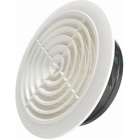 Grille d'aération ronde réglable de 200 mm - Cadeau (1/5)