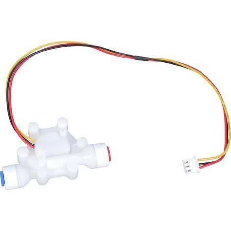 Débitmètre à effet Hall, instrument de mesure de débit pour distributeur d'eau, compteur de débit G1/4 DN8 (1/5)