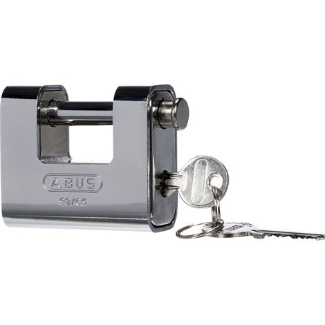 ABUS Mechanical 92/65mm Monoblock Brass Body Shutter Padlock Carded ABU9265C