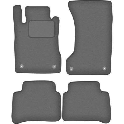 Alfombrillas de grafito para Mercedes W211 4Matic (2003-2009)