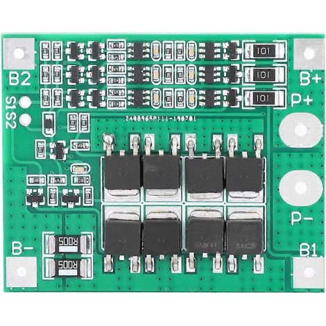 3S 12V 25A Li-Ion 18650 Lithium-Akku-Schutzplatine BMS PCB Kurzschlussschutz
