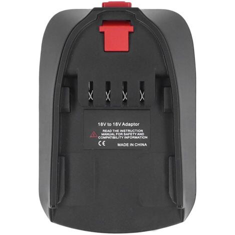 QORVA-Adaptateur de batterie convertisseur pour Bosch BAT618, Batteries Li-Ion 18V, outil électrique BOSB18C