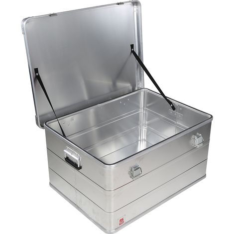 Malette de transport RS PRO en Aluminium, Dimensions externes 410 x 780 x 585mm , étanche ( Prix pour 1 ) (1/4)