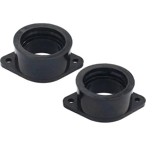 Deux mâchoires de connecteur d'air de collecteur d'admission de carburateur de moto 16065-1027, compatibles avec KZ440, KZ400 et ZI. (1/5)