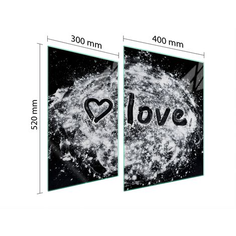 PLACA PROTECTORA DE VIDRIO PARA ESTUFA 70x52 CORAZÓN (1/5)