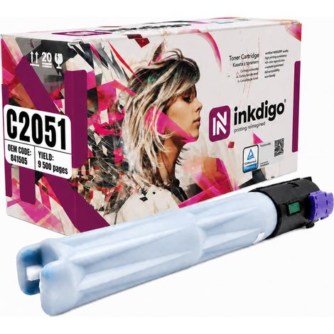 Inkdigo Toner 841505 kompatibel mit Ricoh Aficio MPC2051, MPC2551, MPC2051AD, TÜV-zertifiziert (1/5)
