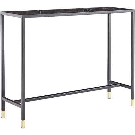 Console en acier et verre Dipp (1/4)