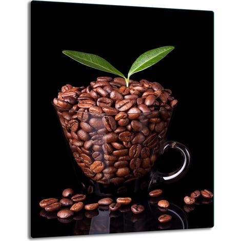 TABLERO DE MESA DE PANEL DE CRISTAL 40x52 CAFÉ (1/5)