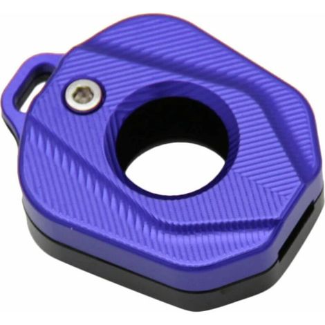 Coque de protection pour clé de moto, compatible HONDA CBR250R/300R/500R, couvercle bleu inférieur noir – DELKEVIC (1/5)