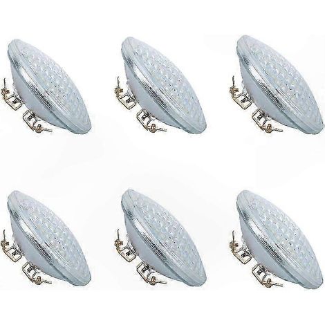 Lampe LED PAR36 Blanc Chaud 6W 3000K, 12V AC/DC, 700 Lumens, Étanche pour Éclairage Extérieur de Jardin et Paysage (Lot de 1) (1/4)
